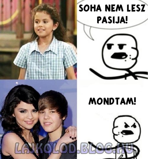 Justin Bieber és Selena Gomes - Lájk